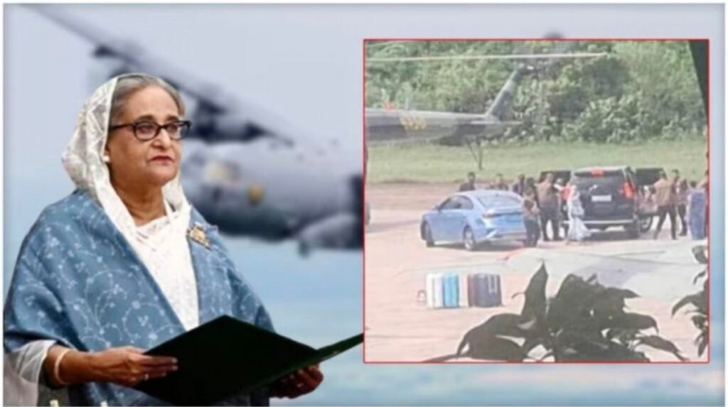 হাসিনাকে সেদিন ভারতে পৌঁছে দেন যারা, প্রকাশ্যে এলো নতুন তথ্য