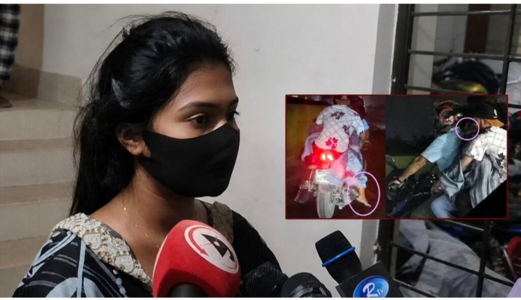 থানায় এসে সেই রাতের ঘটনার ব্যাখ্যা দিলেন তরুণী নিজেই