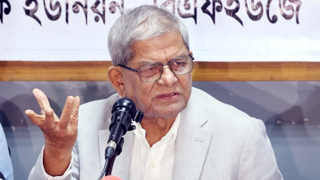 রাষ্ট্রপতি পদে প্রার্থী হয়েছেন শুনে যা বললেন মির্জা ফখরুল